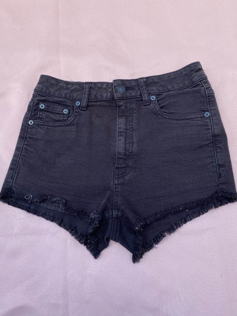 TALULA Black Wash Strech Denim Women's Shorts Sze 27